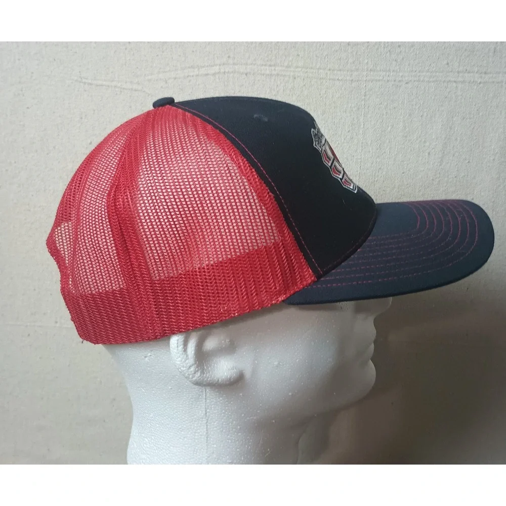 Spokane Chiefs Hockey Team Trucker Hat Snapback‎ Baseball Cap Red Black
